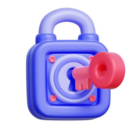 Access Key  3D Icon