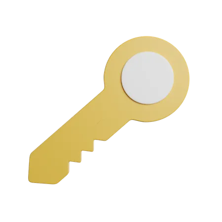 Access Key  3D Icon