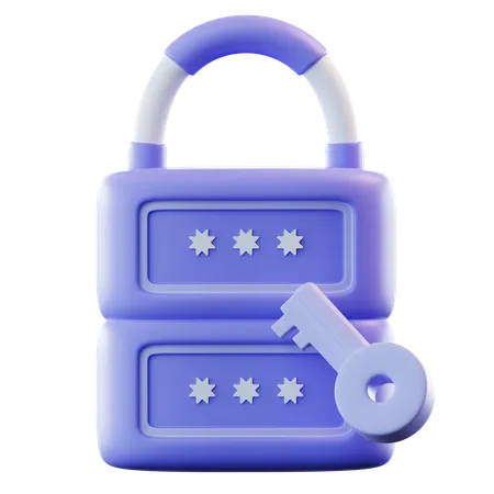 Access Key  3D Icon