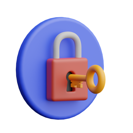 Access Key  3D Icon