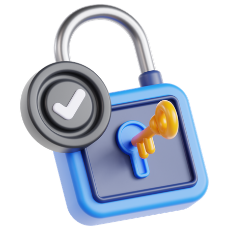 Access Key  3D Icon