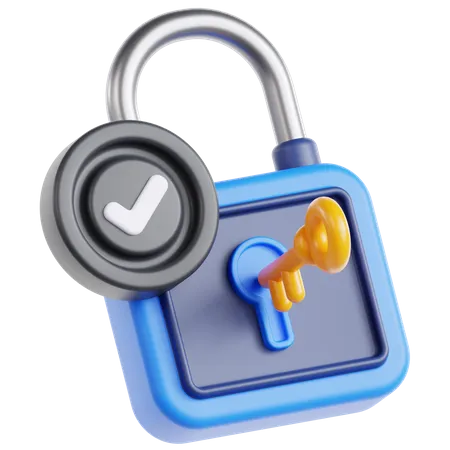 Access Key  3D Icon