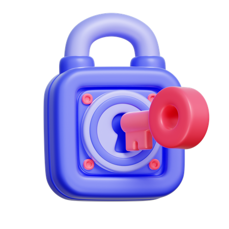 Access Key  3D Icon