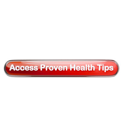 Access Proven Health Tips  3D Icon