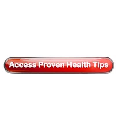 Access Proven Health Tips  3D Icon