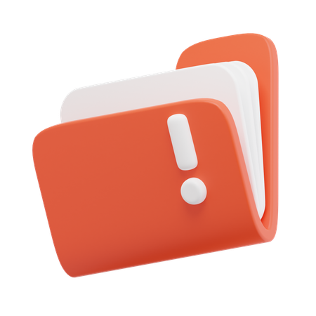 アクセス警告  3D Icon