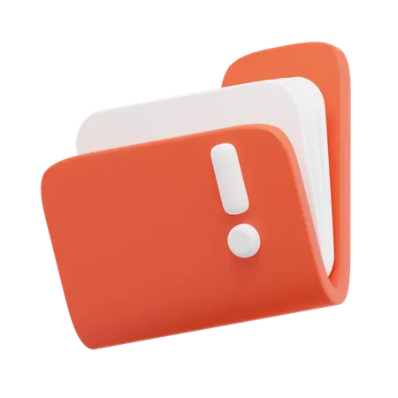 アクセス警告  3D Icon