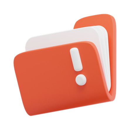 Access Warning  3D Icon