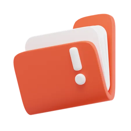 Access Warning  3D Icon