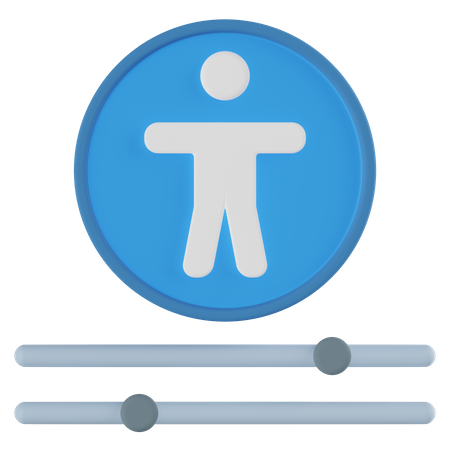 Accessibility  3D Icon