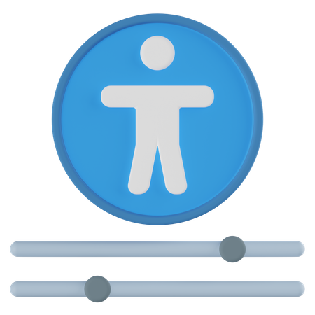 Accessibility  3D Icon