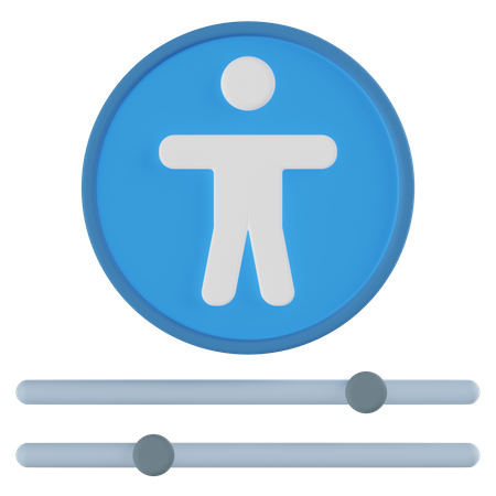 Accessibility 3D Icon