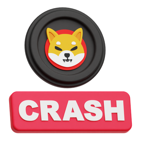 Accident de shiba inu  3D Icon