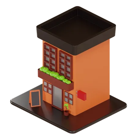 Accommodation  3D Illustration