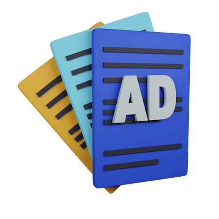 Accord publicitaire  3D Icon