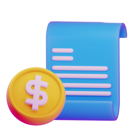 Accord financier  3D Icon