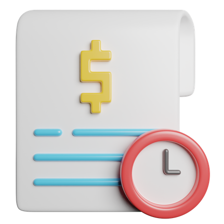 Accord financier  3D Icon