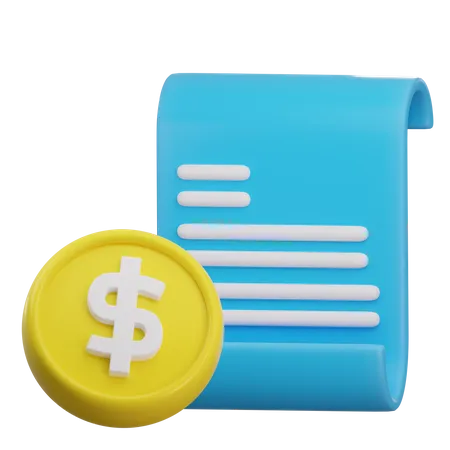 Accord financier  3D Icon