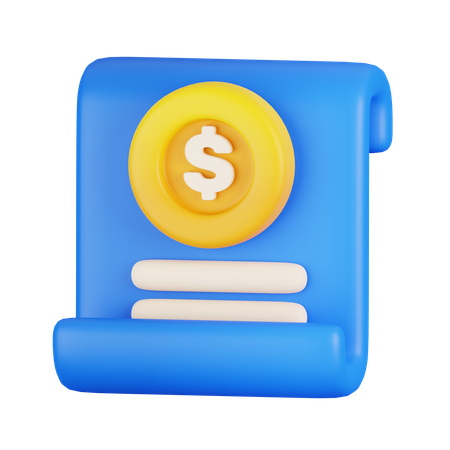 Accord financier  3D Icon