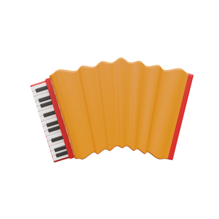 Accordéon  3D Icon