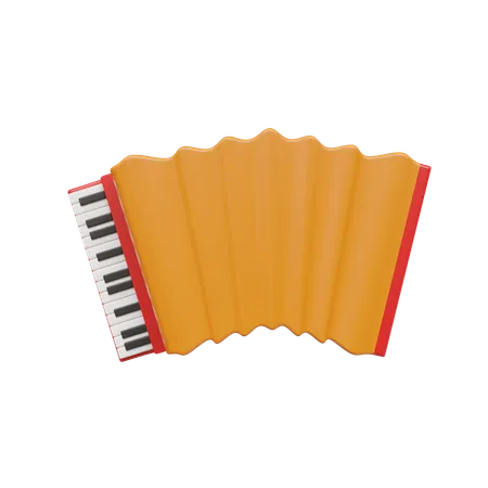 Accordéon  3D Icon