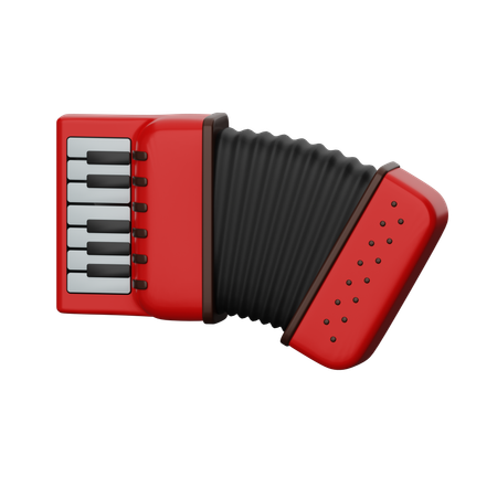 Accordéon  3D Icon