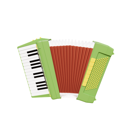 Accordéon  3D Icon