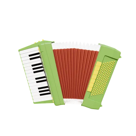 Accordéon  3D Icon