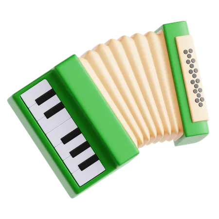 Accordéon  3D Icon