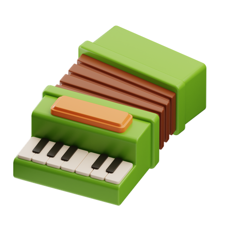 Accordéon  3D Icon