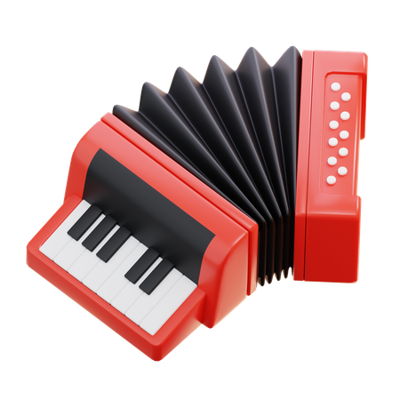 Accordéon  3D Icon