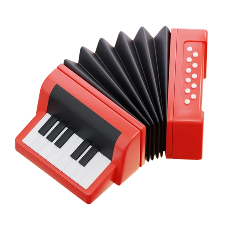 Accordéon  3D Icon