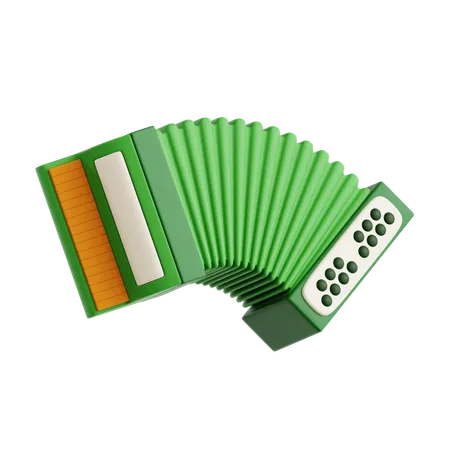 Accordéon  3D Icon