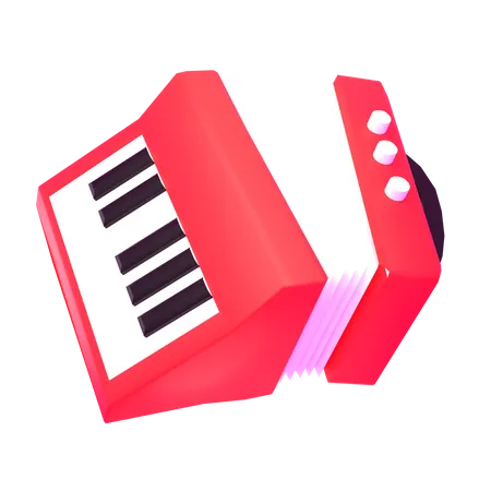 Accordéon  3D Icon