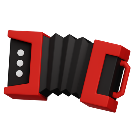 Accordéon  3D Icon