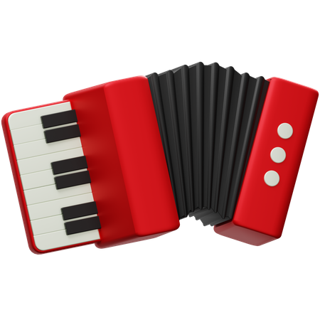 Accordéon  3D Icon