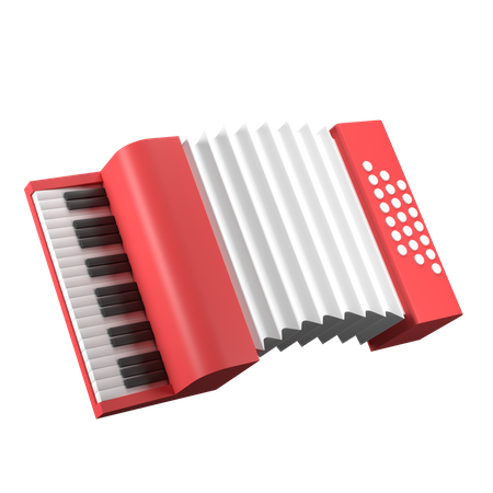 Accordéon  3D Icon