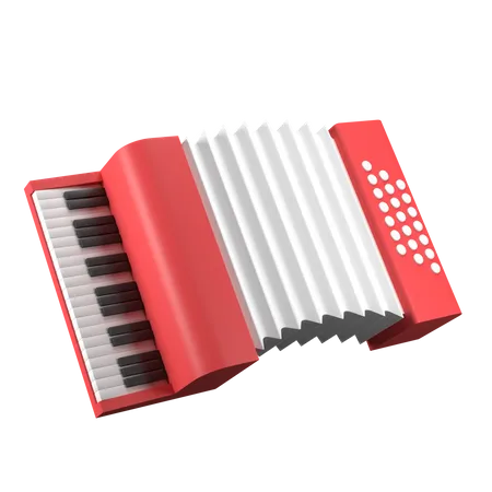 Accordéon  3D Icon