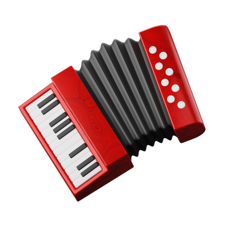 Accordéon  3D Icon