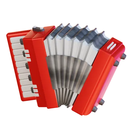 Accordéon  3D Icon