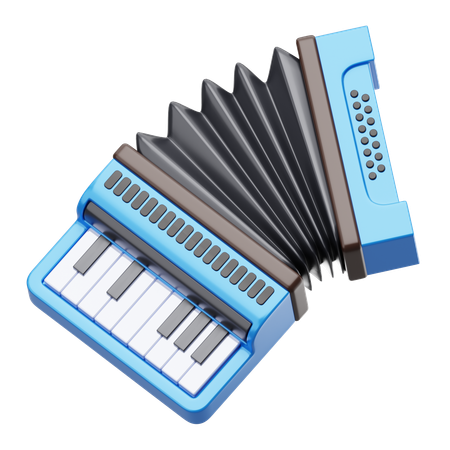 Accordéon gratuit  3D Icon