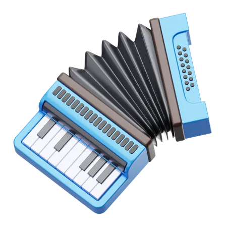 Accordéon gratuit  3D Icon