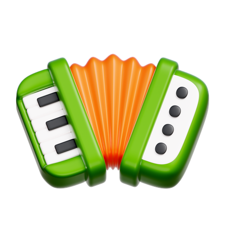 Accordion  3D Icon