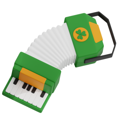 Accordion  3D Icon