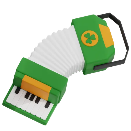 Accordion  3D Icon