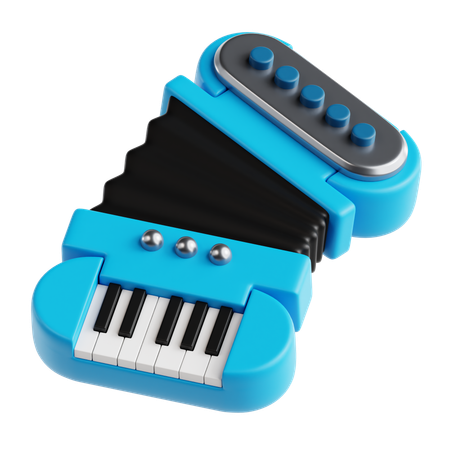 Accordion  3D Icon