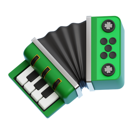 Accordion  3D Icon