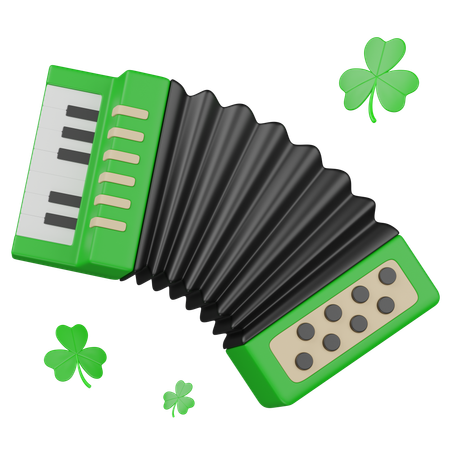 Accordion  3D Icon