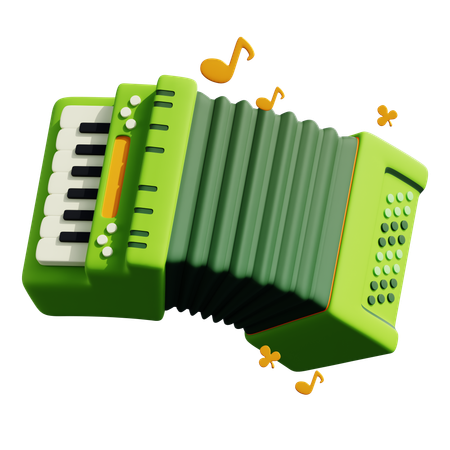 Accordion  3D Icon