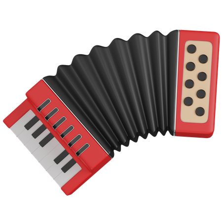 Accordion Tunes  3D Icon